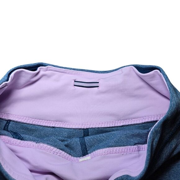 Lululemon Training Tough Crop 17" - Heathered Blue - Picture 7 of 12